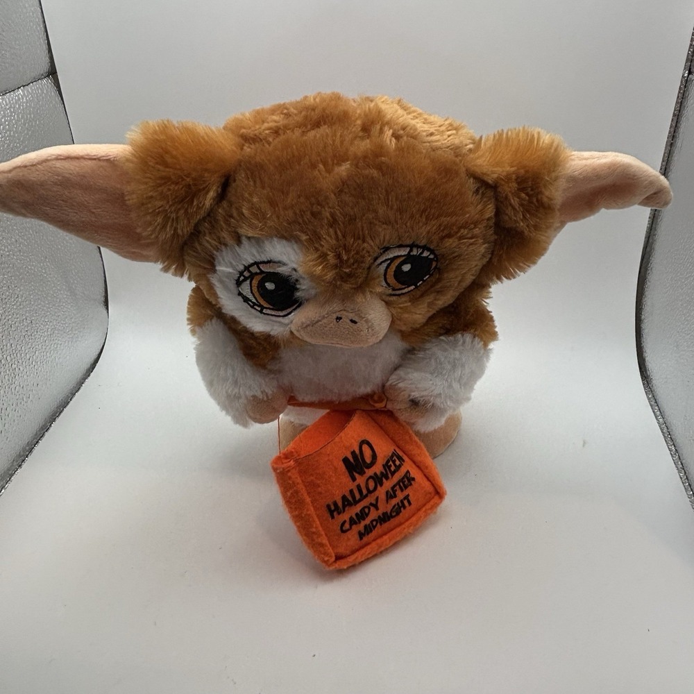 Gemmy GIZMO Treat Sack 9" Animated Musical Plush Waddler (2021, Gremlins) Works!